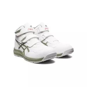 아식스 안전화 작업화 경량 CP216 화이트 라이트그린