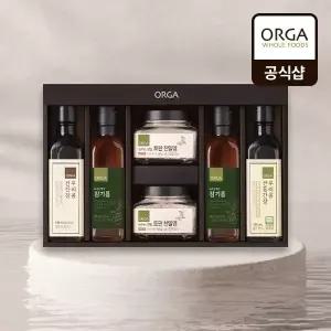 [ORGA] 참기름(유기) 간장 토판염 선물세트