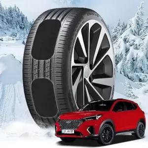 뉴투싼IX 붙이는 스노우체인 스노우캐치 스노우체인 작물체인 우레탄체인 스노우캐치