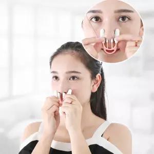 예쁜 코라인 코집게 3개 1세트 실리콘 콧볼축소 콧끝높이기 콧대높이 방수 세척 가능