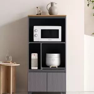 에어프라이어선반 밥솥수납장 전자렌지장 600 R111 오븐장