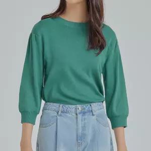 [미쏘]벌룬 소매 7부 스웨터(MIWKAA940T)