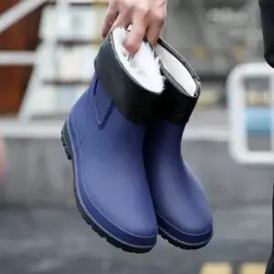 겨울 여행 낚시 장화 숏레인부츠 사계절 스타일 슈즈-W9A9142