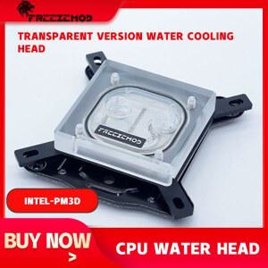 FR ZEMOD INTEL RGB 스프레이 제어 투명 AURA 워터 인텔 PM3 원격 INTEL 블록용 쿨러 플랫폼