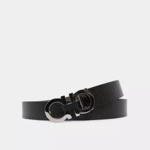 페레가모 더블 간치니 리버시블 레더 남성 벨트 67 8783 0476361