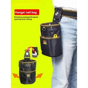 1680D 회전식 빠른 교수형 네일 도구 가방 목공 전기 기사 정비공 남자 선물 주최자에 대한 주머니
