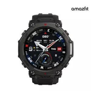 어메이즈핏 티렉스3 프로 48mm 스마트워치(T-Rex3 Pro) 블랙 (추가충전독+액정필름) - ISK