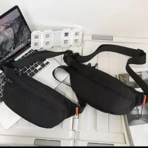 핸드폰 블랙 캐주얼 조깅 힙색 크로스 허리가방 남자힙색 여행용힙색