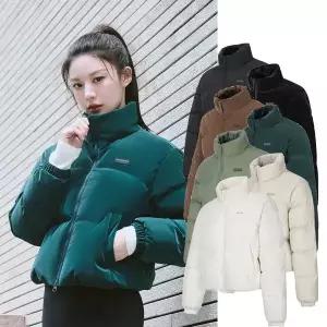 갤러리아 디스커버리 여성 헤이니 글로우 다운 숏패딩 DWDJ9G056