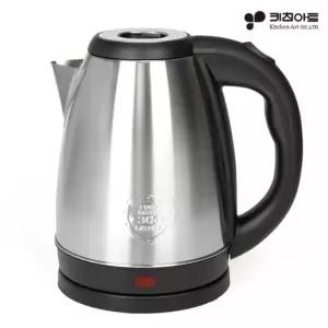 키친아트 전기 주전자 1.8L 스텐304 자동차단 어르신 간편 전기주전자 360도 회전 포트