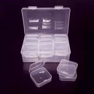 12칸 아크릴 비즈케이스 주얼리 소품 귀걸이 수납함