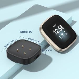 Fitbit Sense/Sense 2/Versa 3용 시계 충전기 헤드 Google Pixel Watch 스마트워치 케이블