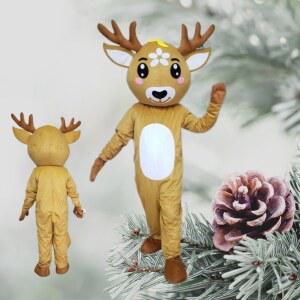 루돌프인형탈 복장 사슴 크리스마스 동물탈 옷 캐릭터탈