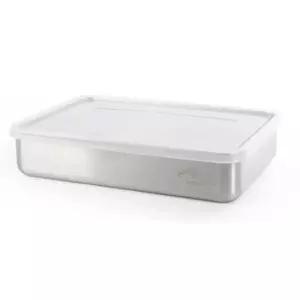 모던락 스텐 밀폐 용기 냉장고 반찬통 소분 900ml/사각/김치통/반찬/김치/야채/보관/용/보관통/가정/업소