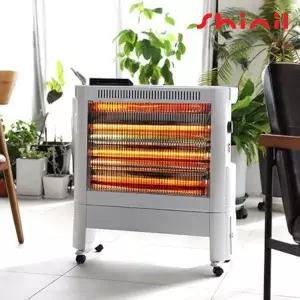 [신일전자]신일전기히터 전열기 3단 카본히터 온풍기능 이동형