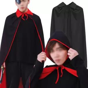 할로윈코스튬 카라 망토 의상 코스프레 졸업사진컨셉 졸사 후드망토 할로윈데이 코스튬