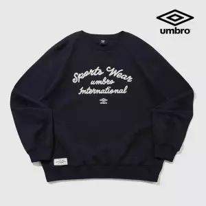 [엄브로](강남점)스웨터라이크 라운드 맨투맨 UQ421CFSN3 DVY