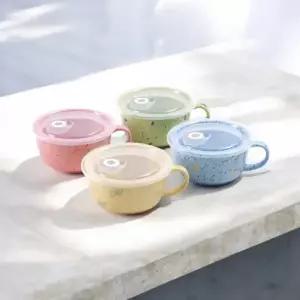 베르 라면용기 도자기 전자렌지라면용기 밀폐 그릇