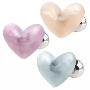 미니아트 하트펄 데일리 베이직 써지컬스틸 피어싱