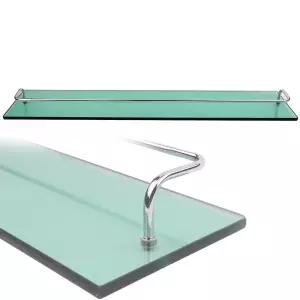 욕실 강화 유리 일자 선반 화장실 정리 인테리어