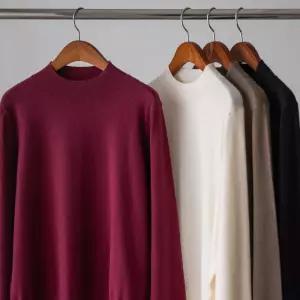 (안나앤플러스) A. 소네트 하프넥 니트[니트D0819R04] 빅사이즈