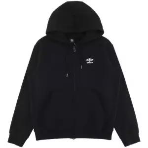 엄브로 에센셜 기모 후드 집업 UQ423CFTO1BLK