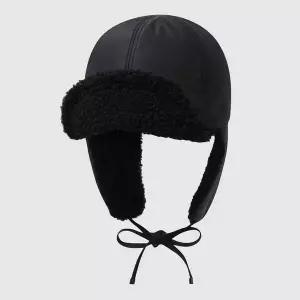 [르꼬끄](센텀시티점)리버시블 방한 고소모 (QQ423ACPO1_BLK)