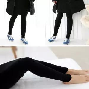 [하프클럽/]기모레깅스 밍크퍼5부LONG치마레깅스 JJM-