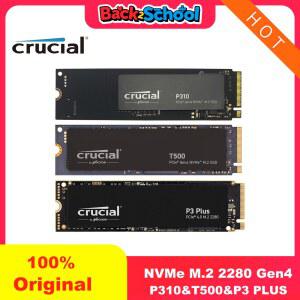 크루셜 P3 Plus 1TB 2TB PCIe Gen4 NVMe M.2 SSD 내장 하드 드라이브(OEM 패키지)&크루셜 2280 P310 SSD&크루셜 T500