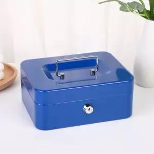 열쇠 미니 금고 가정용 소형 철제 철재 작은 개인 휴대용 자물쇠 돈통 상자 박스 수납함