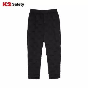 케이투세이프티 PT-F3302 블랙 기모 동계작업팬츠