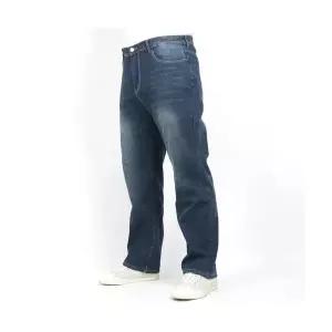 빅사이즈기모청바지 H0700 스판 진 무지 허리32~46인치