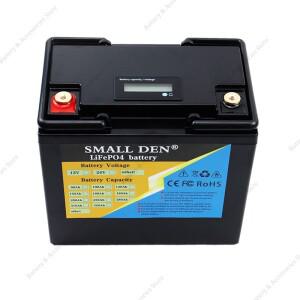12V 25Ah 리튬인산철LiFePO4 배터리 호환용 형 BMS 탑재 4000회 이상 충전   호환용 카트  RV용 태양광 에