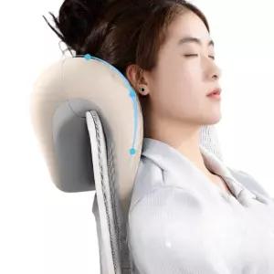 헤드 탈부착 거치형 의자 목베개 사무실 낮잠 목쿠션 자동차 병원 거실 의자쿠션 A타입 크림