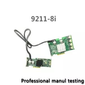 9211-8i 6GBPS SAS SATA PCI-E HBA FW P20 IT 모드 RAID 컨트롤러 카드 03x3834 20p 확장기 전 리퍼 완료