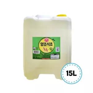 [오뚜기] 오뚜기 양조식초 15L 업소용 말통 대용량