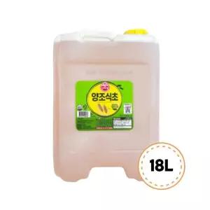 [오뚜기] 오뚜기 양조식초 18L 대용량 말통 업소용