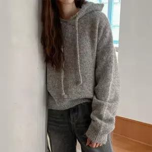 [코코블랑] 모일 보카시 후드 니트