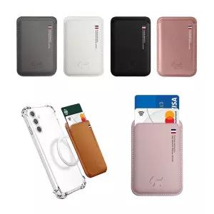 맥세이프 카드 포켓 홀더 케이스 가죽 레더 수납 자석 캐릭터 case