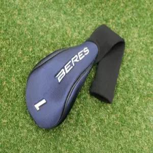 중고 남여공용 혼마 드라이버 헤드커버 베레스 HC2501 (네이비 색상)