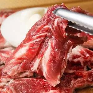 [신세계라이브쇼핑]풍미가득 마블링 초이스등급 황제 갈비살 소고기 구이 200gx2팩