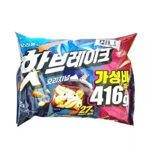 [오리온] 핫브레이크 미니 416g 3개