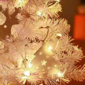 은하수 50구 투명선 피켓 LED 웜색전구(5M) 건전지/컬러/전구/트리/조명/칼라/장식용/장식/가랜드/구슬