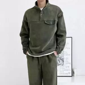 남자 방한 긴팔 스타일 트레이닝복 세트 상하의 가을