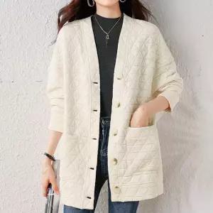 [블랙퀸][블랙퀸] 새브레 퀼팅 하프자켓 blk004224