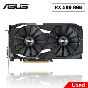 리퍼 그래픽 에디션 비트 슈퍼 그래픽카드 RX580 GPU 외장 8GB