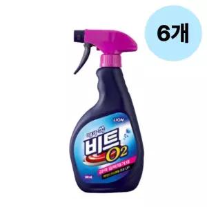비트 빨래 얼룩 찌든때 제거 폼 스프레이 220ml 6개