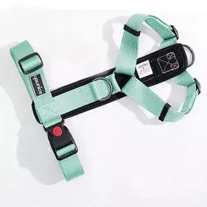강아지 앞섬방지 얇은 H형 하네스 S 1P 산책 가슴줄