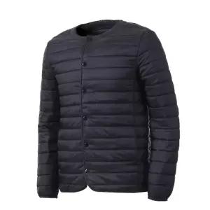 남성 웰론 경량패딩 이너용패딩 초경량점퍼 라운드넥