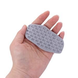 1쌍 인체 공학적 피트니스 팜 가드 미끄럼 방지 탄성 역도 프로텍터 소프트 실리콘 핸드 파워 벨트